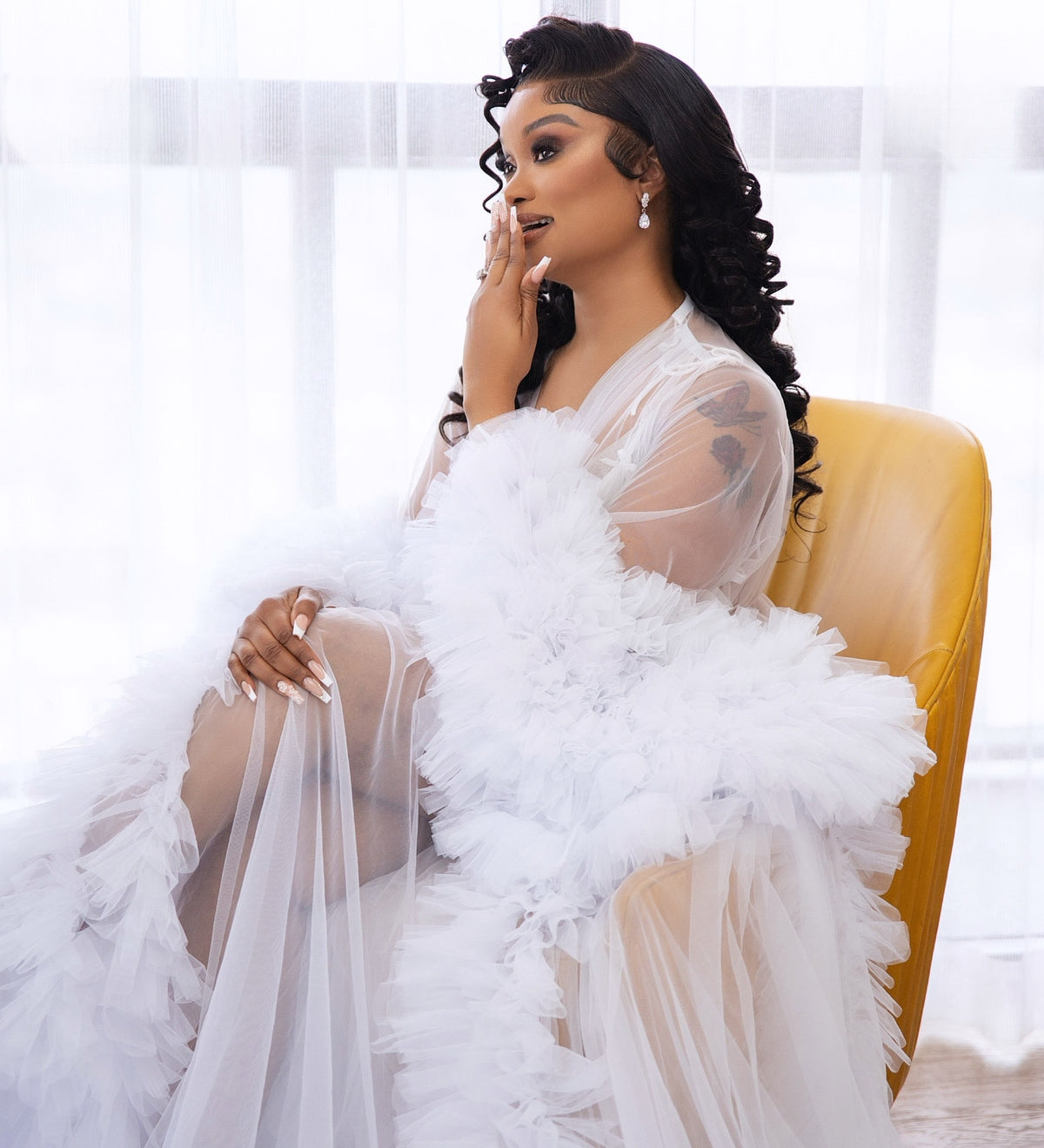 LAYLA BRIDAL ROBE set