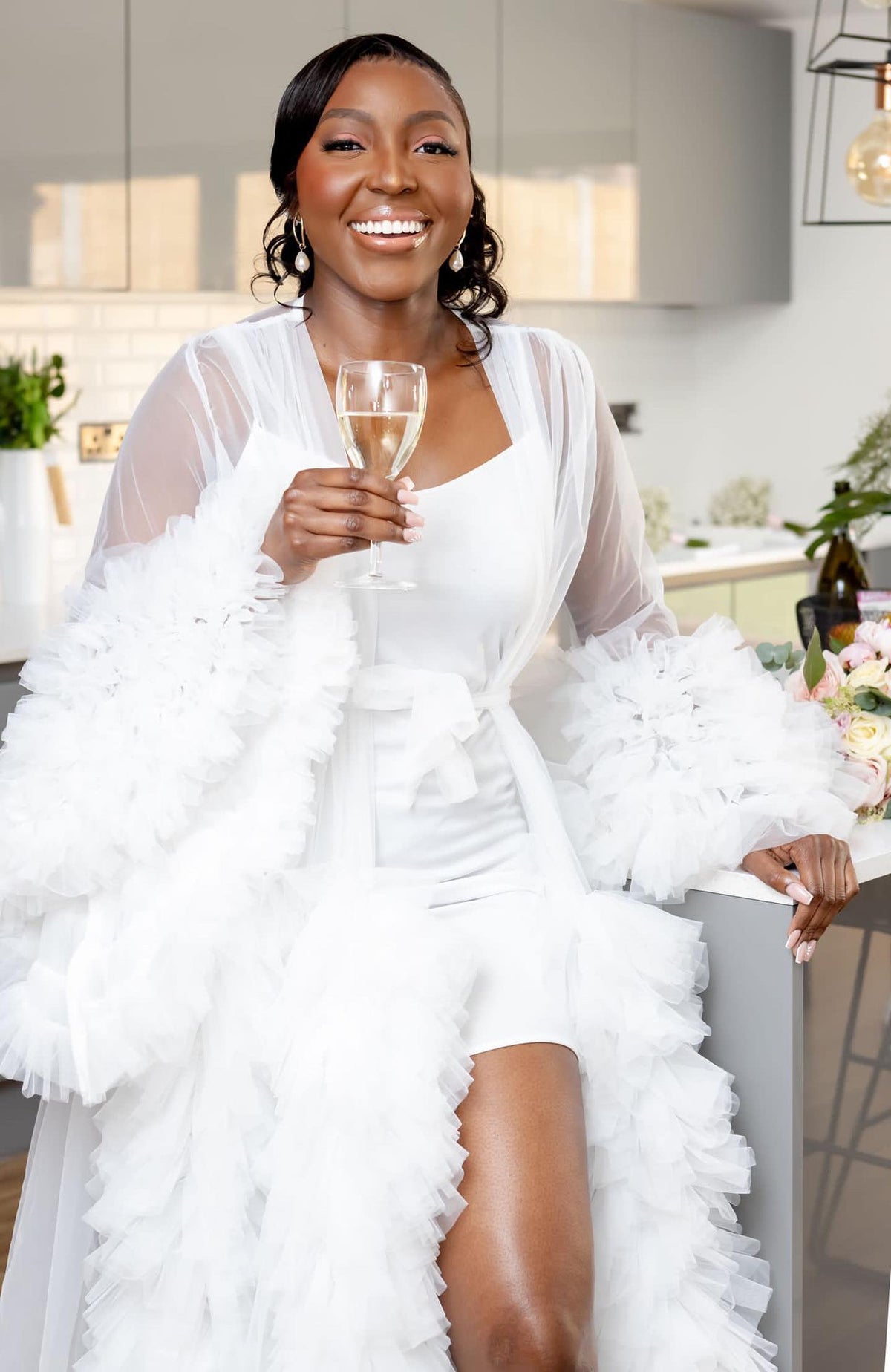 LAYLA BRIDAL ROBE set