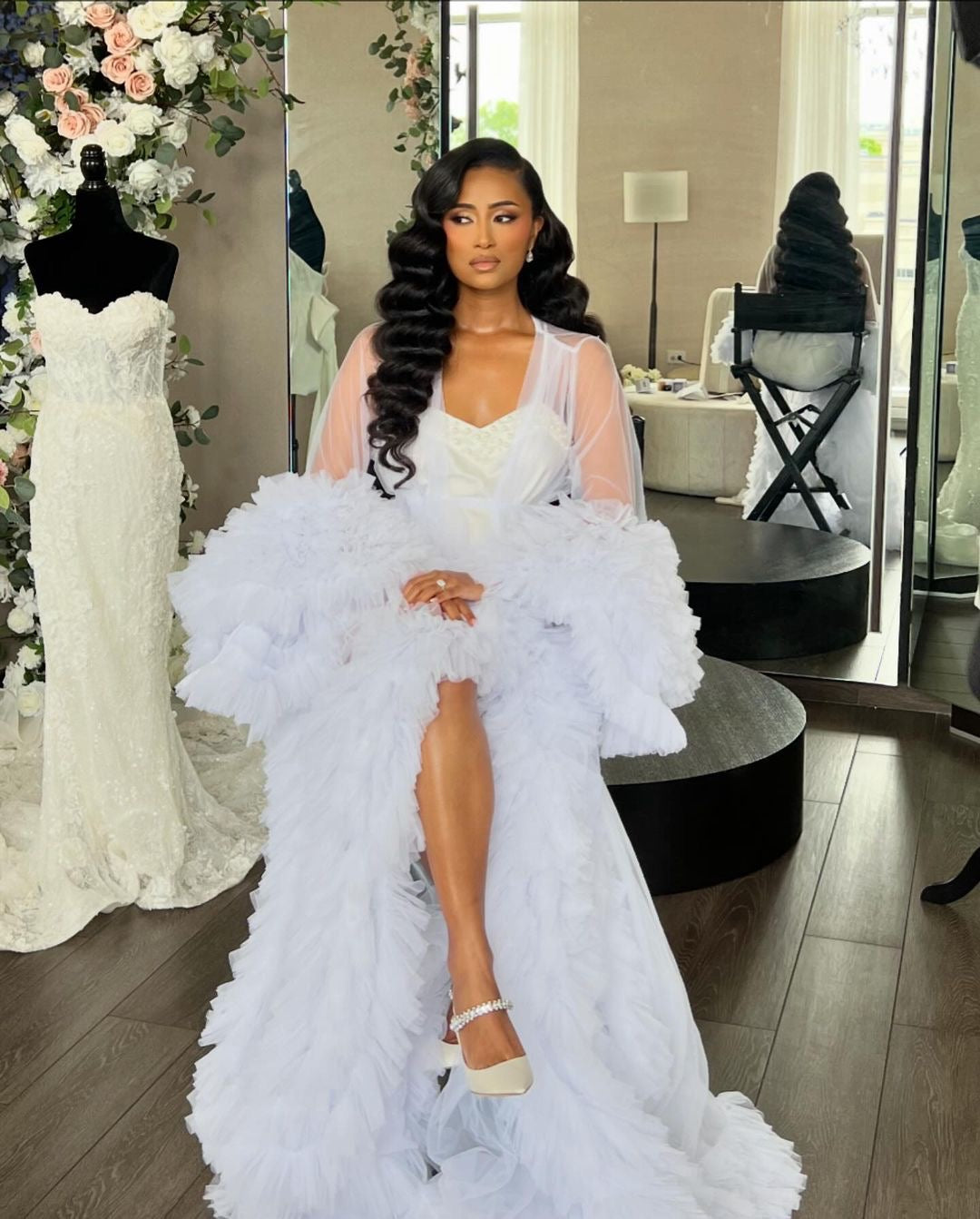 LAYLA BRIDAL ROBE set
