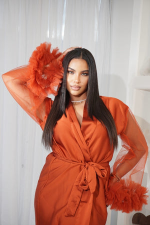 NOVA ROBE - Burnt Orange