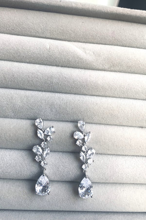 ENY CRYSTAL BRIDAL STATEMENT EARRINGS