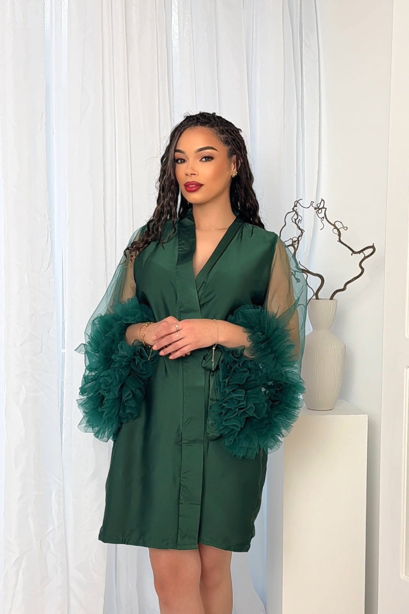 NOVA  ROBE EMERALD GREEN