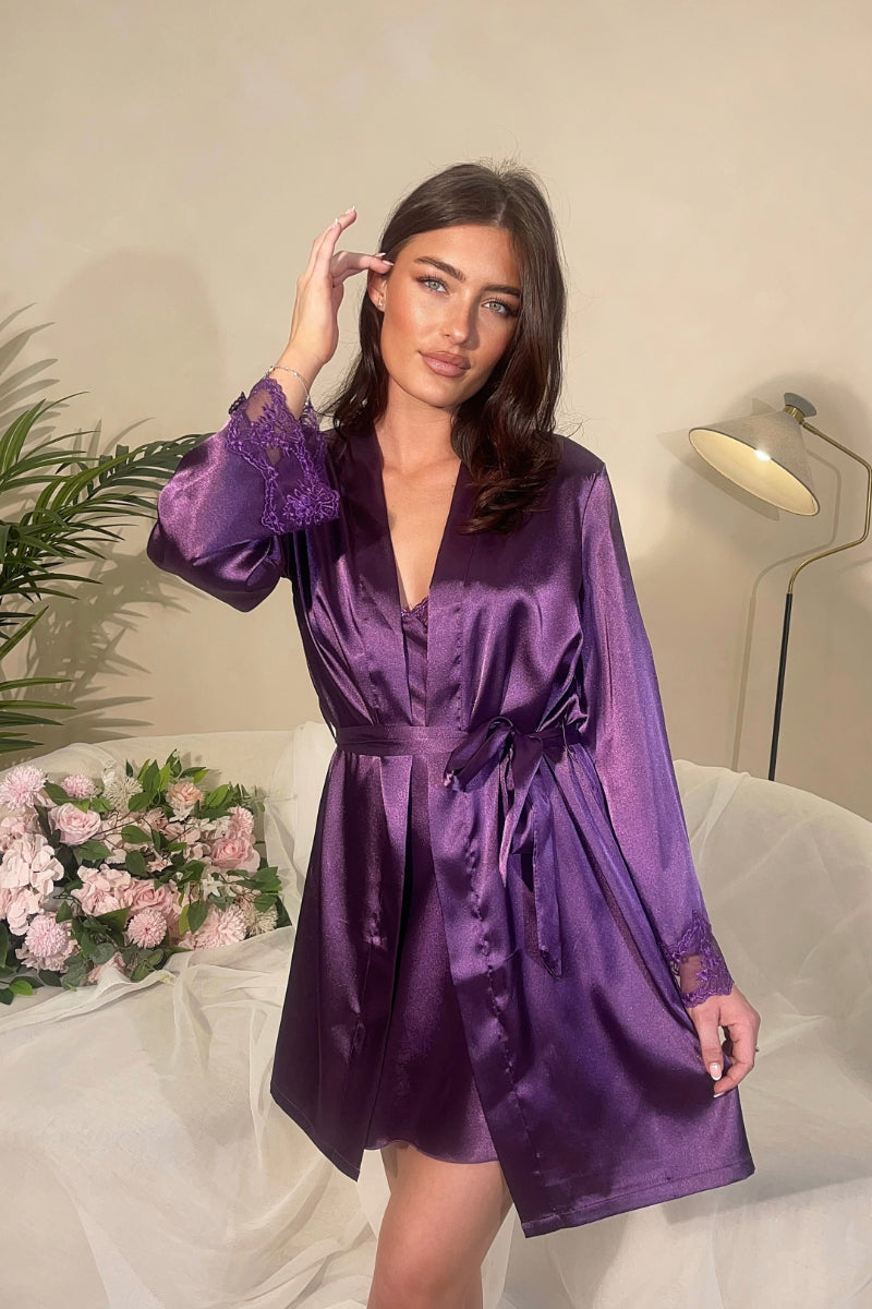MYA SILK ROBE