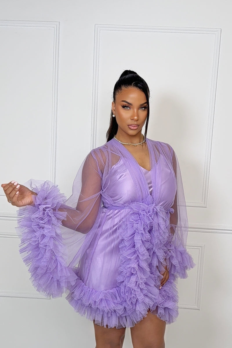 LOLA BRIDESMAID SET LILAC