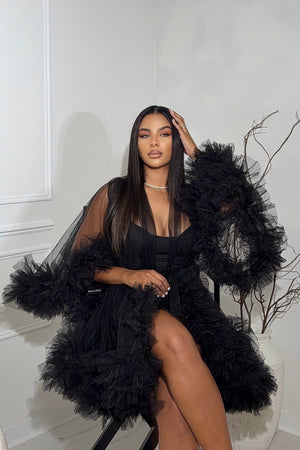 LOLA BLACK ROBE